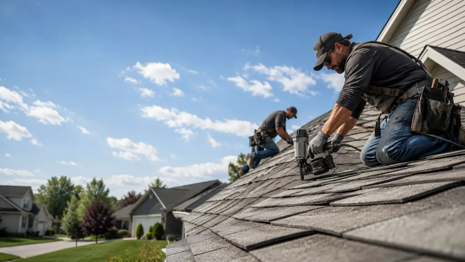 Storm Damage Roof Repair in Welling, OK near me